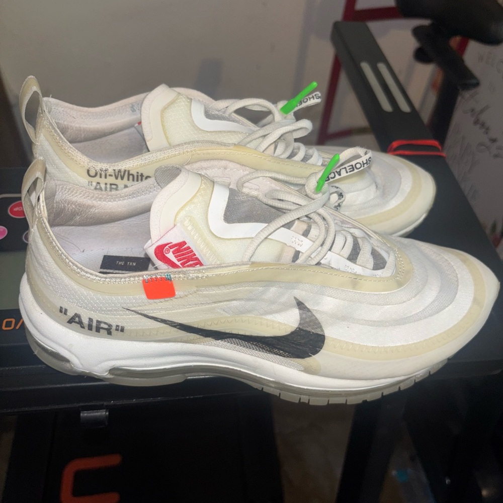 Nike Off-White Air Sneakers in White and Black